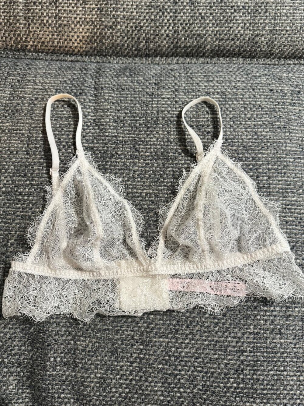 Victoria's Secret White Lace Bralette